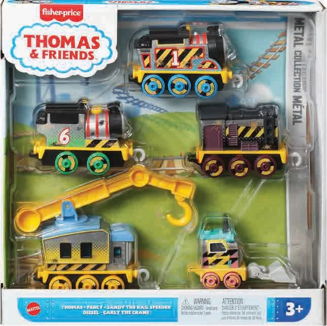 Mattel retail packaging: Thomas and Friends
