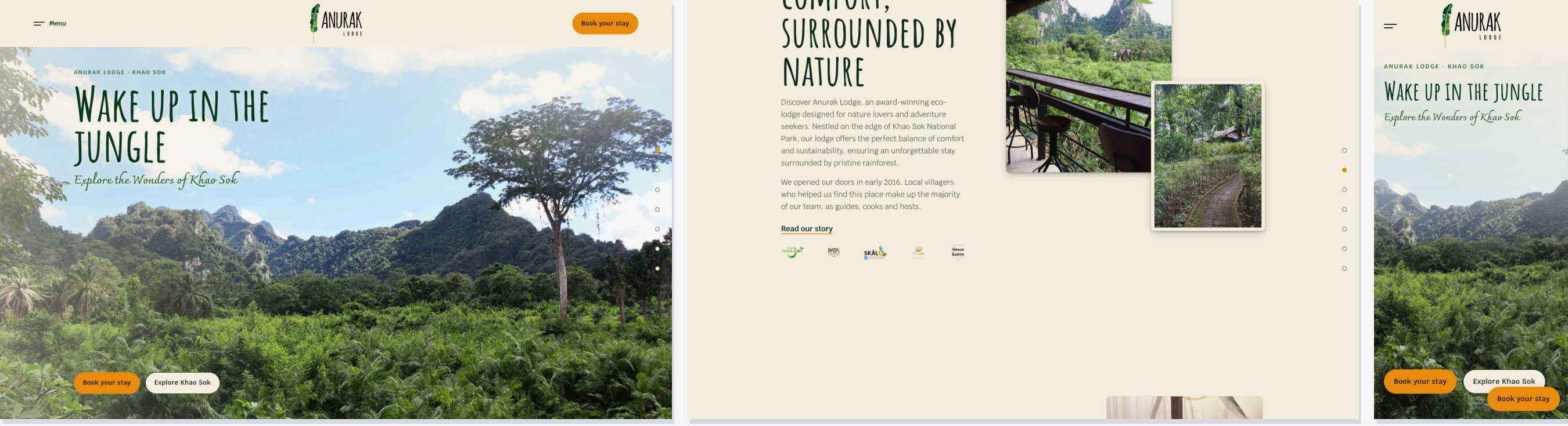 Anurak Lodge website