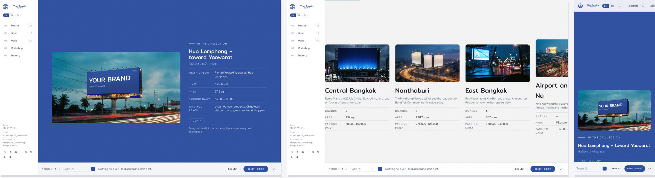 Thai Prasith Signtech website